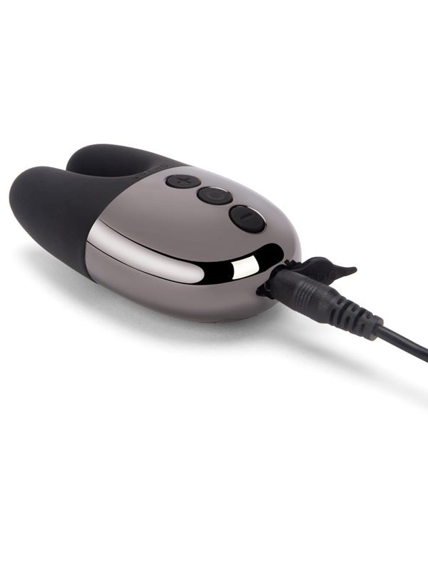 Le Wand Chrome Mini Double Vibrator Dual Motor Clitoral Stimulation - Rabbit Vibrators