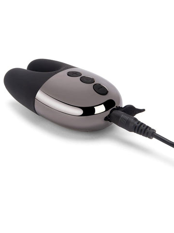 Le Wand Chrome Mini Double Vibrator Dual Motor Clitoral Stimulation - Rabbit Vibrators