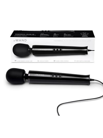 Le Wand Plug In Vibrating Massager with 10 Intensities - Body Wands