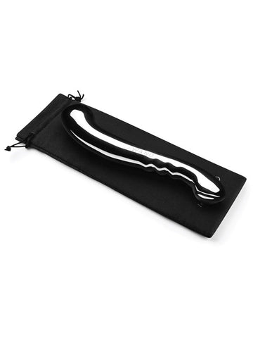 Le Wand Stainless Steel Luxury Contour Massager Double Ended Dildo - Non-Realistic Dildos