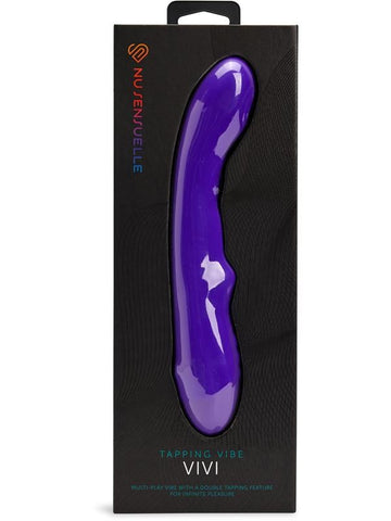 Nu Sensuelle Vivi Dual Tapping G Spot Vibrator with Unique Tapping Function - G-Spot Vibrators