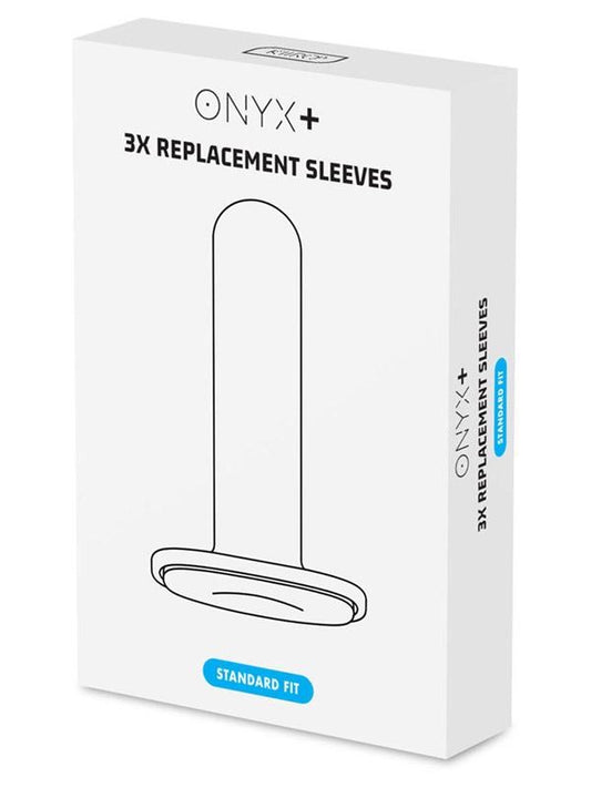 Kiiroo Onyx+ Stimulating Sleeves Lifelike Intimacy with Textured Design - - Pumps, Extenders and Sleeves