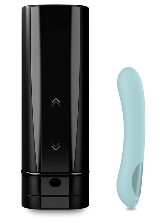 Kiiroo Onyx+ and Pearl2 Interactive Pleasure Duo Bluetooth Connected Sex Toys - - Sex Toys For Couples