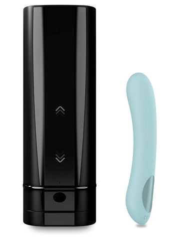 Kiiroo Onyx+ and Pearl2 Interactive Pleasure Duo Bluetooth Connected Sex Toys - Sex Toys For Couples