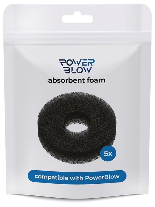 Kiiroo PowerBlow Comfort Enhancers Absorbent Foam Inserts 5 Pack - - Masturbators and Strokers