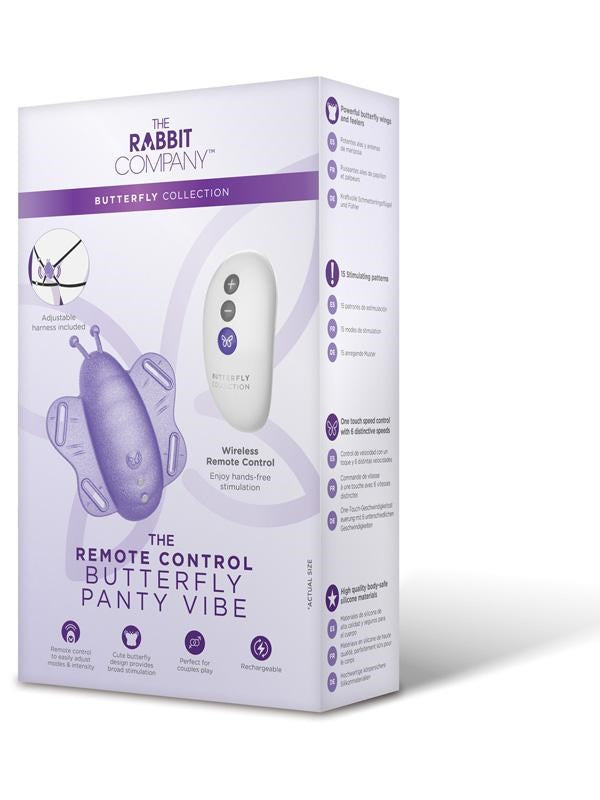 Xgen Products The Rabbit Companys Sensual Silicone Butterfly Panty Vibrator - - Silicone Vibrators