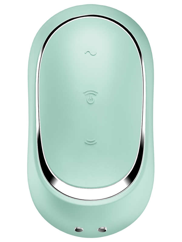 Satisfyer Pro To Go 2 Air Pulse Clitoral Vibrator Dual Motor Travel - - Clit Ticklers and Pulsators