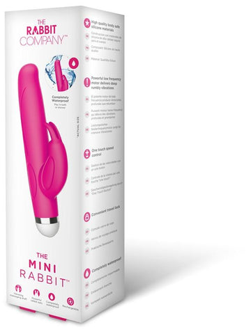 Xgen Products The Rabbit Companys Dual Stimulation Mini Rabbit Vibrator - Rabbit Vibrators