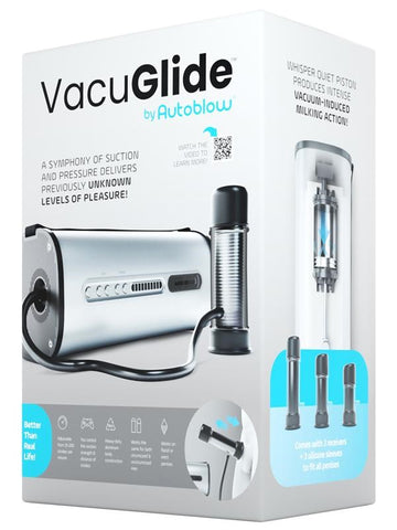 AutoBlow VacuGLIDE Suction Aided Milking Adult Sex Machine with Strokers - Sex Machines