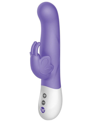 Xgen Products Butterfly Dual Stim G Spot Pleasure Rabbit Vibe Dual Motor - G-Spot Vibrators