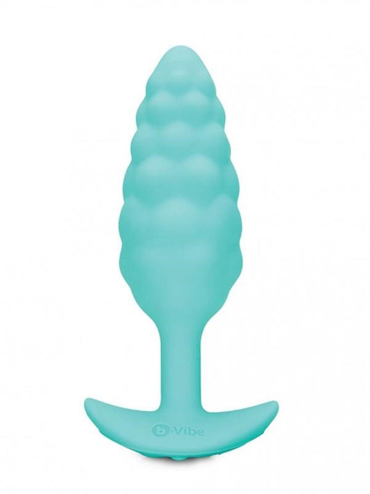 B Vibe Zoe Ligons Pleasure Enhancing Textured Silicone Plug Bumpy Texture - - Butt Plugs