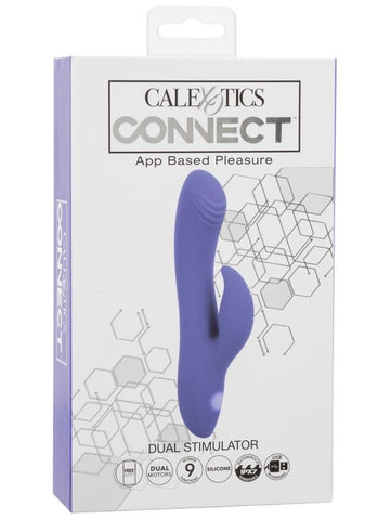 California Exotics Connect Dual Stimulator G Spot Rabbit Vibrator - Rabbit Vibrators