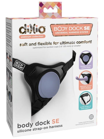 Pipedream Dillio Platinum Body Dock SE Strap On Harness Revolutionary Design - Strap On Sextoys