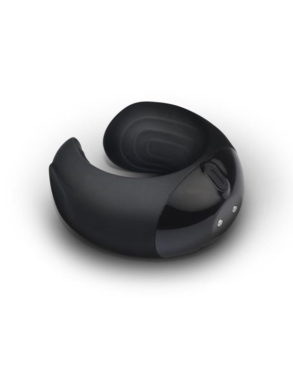 Rocks Off Echo Vibrating C Shape Male Masturbator with 10 Speed Settings - Masturbators and Strokers