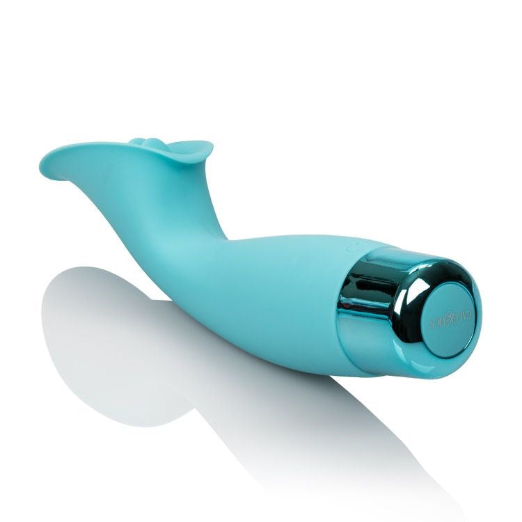 California Exotics Eden Climaxer 10 Functions Clitoris Massager Blue Vibrator - Clit Ticklers and Pulsators
