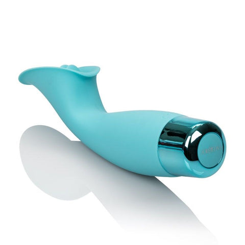 California Exotics Eden Climaxer 10 Functions Clitoris Massager Blue Vibrator - Clit Ticklers and Pulsators