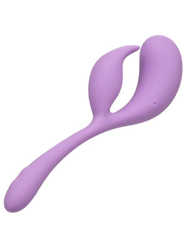 California Exotics Elle Liquid Silicone Dual Flicker Rabbit Vibrator - Rabbit Vibrators