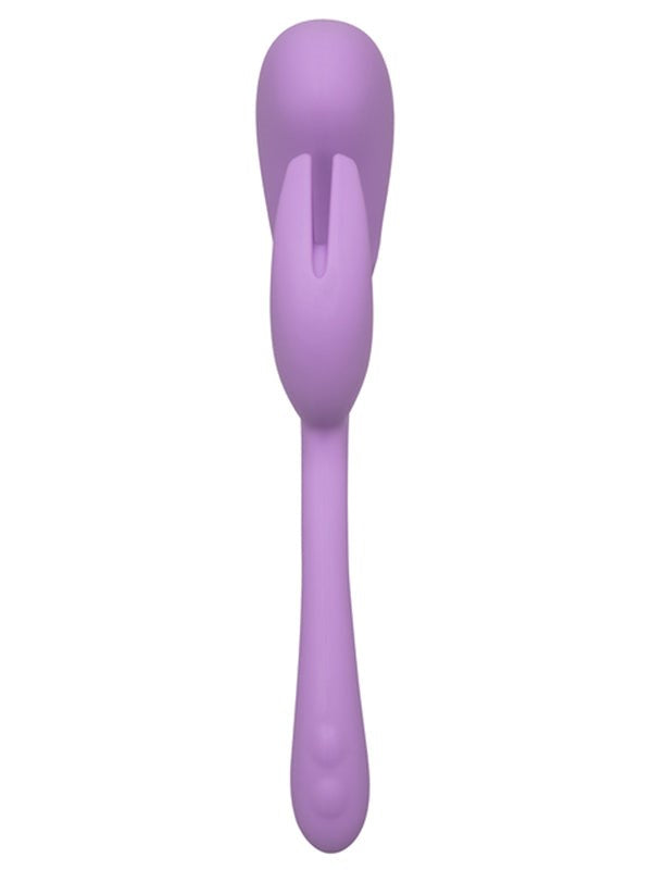 California Exotics Elle Liquid Silicone Dual Flicker Rabbit Vibrator - Rabbit Vibrators