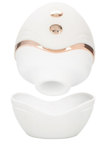 California Exotics Empowered Palm Pleasure Goddess Clit Suction Vibrator - Clit Ticklers and Pulsators