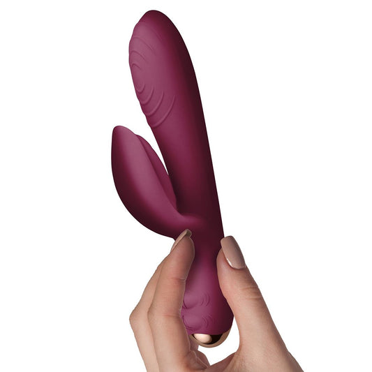 Rocks Off Indulgent Dual Stimulation Every Girl Rechargeable Rabbit Vibrator - - Rabbit Vibrators