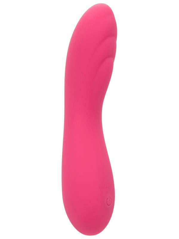 California Exotics Liquid Silicone Pixies Ripple Dual Sided Clitoral Vibrator - Clit Ticklers and Pulsators