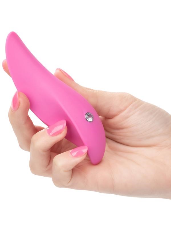 California Exotics LuvMor Foreplay Rechargeable Clitoral Vibrator Pink - Clit Ticklers and Pulsators