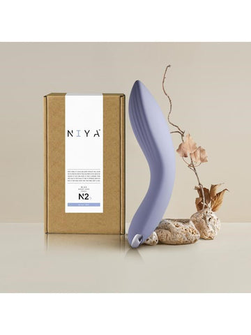 Rocks Off NIYA N2 Curved Couples Waterproof Massager with 10 Speeds - Sex Toys For Couples