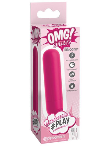 Pipedream OMG Bullets Rechargeable #Play Vibrating Bullet - - Bullet Vibrators