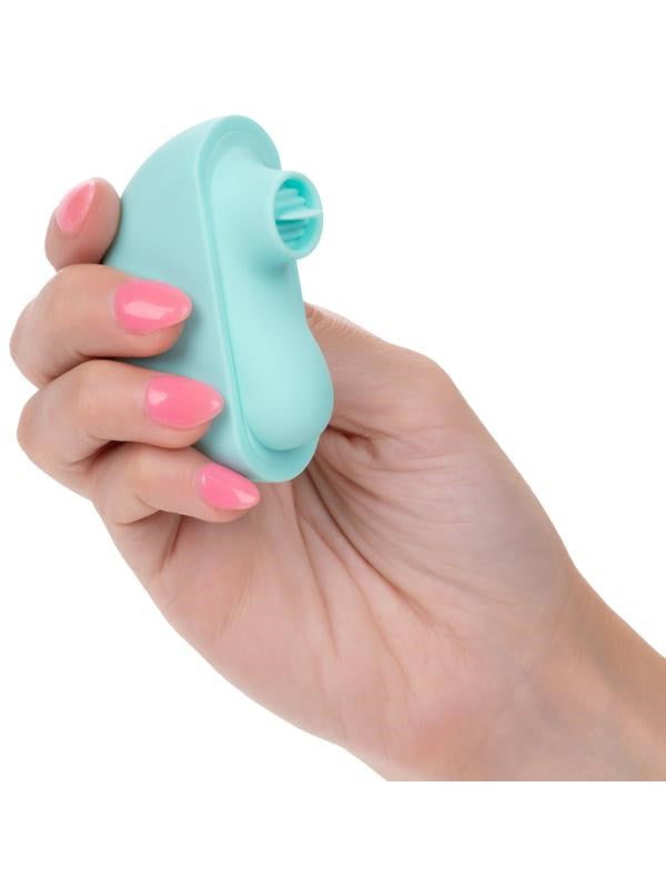 California Exotics Ovation Rave 10 Functions Clitoral Vibrator Blue Silicone - Clit Ticklers and Pulsators