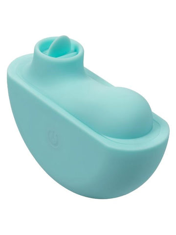 California Exotics Ovation Rave 10 Functions Clitoral Vibrator Blue Silicone - Clit Ticklers and Pulsators