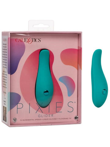 California Exotics Pixies Glider 10 Functions Clitoral Stimulator - Clit Ticklers and Pulsators