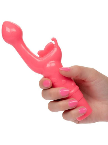 California Exotics Rechargeable Butterfly Kiss G Spot Vibrator with Fluttering - G-spot Vibrators