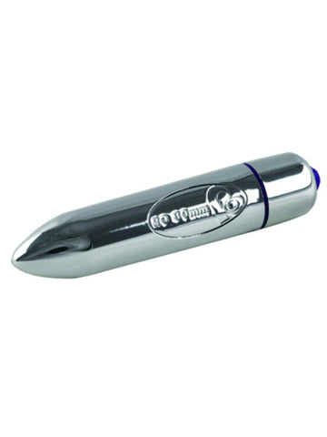 Rocks Off Ammunition Of Love Silver RO 80 Vibrating Bullet Chrome Waterproof - Bullet Vibrators