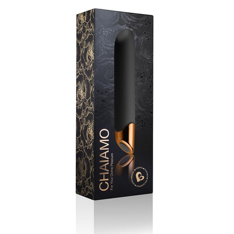 Rocks Off Chaiamo Luxurious Silicone Bullet Vibrator with 10 Speed Settings - Bullet Vibrators