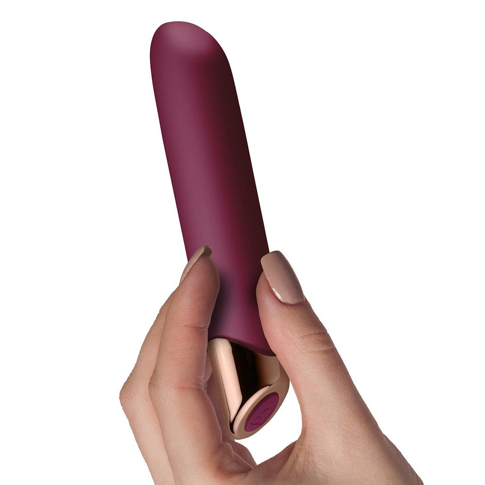 Rocks Off Chaiamo Luxurious Silicone Bullet Vibrator with 10 Speed Settings - - Bullet Vibrators