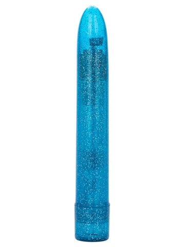 California Exotics Sparkle Slim Sleek G Spot Massager Blue Waterproof - G-spot Vibrators