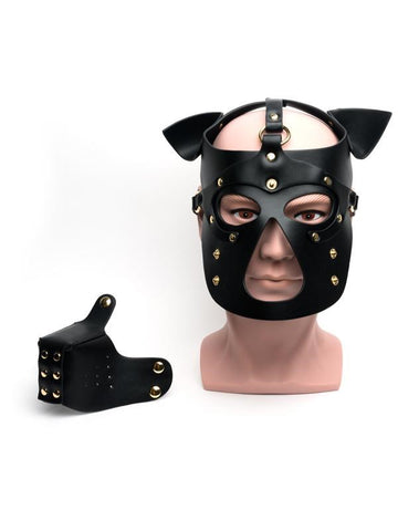 Sport Fucker Plush Pup Bondage Hood Immersive Puppy Play Experience - Bondage Hoods