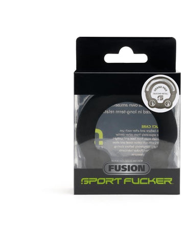 Sport Fucker Grand Prix Fusion Cock Ring Metal Core Silicone Enhancement - Stretchy Cock Rings