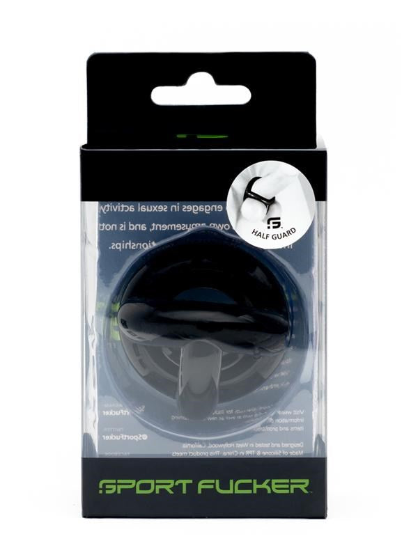 Sport Fucker Flex TPR Half Guard Cock Ring Stretchy Performance Enhancement - - Stretchy Cock Rings
