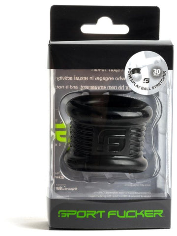 Sport Fucker Powerplay Ball Stretcher TPE Cock Ring for Enhanced Stimulation - Ball Stretchers and Crushers