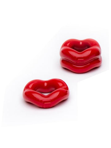 Sport Fucker Revolution Dual Pleasure Cock Ring and Ball Stretcher Set TPR - Stretchy Cock Rings