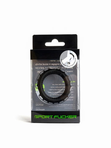 Sport Fucker Trailblazer Stretchy Silicone Cock Ring Enhanced Erections - Stretchy Cock Rings