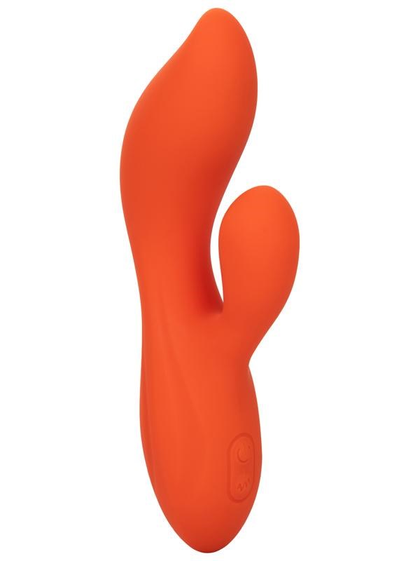 California Exotics Stella Liquid Silicone Dual Teaser Rabbit Vibrator - Rabbit Vibrators