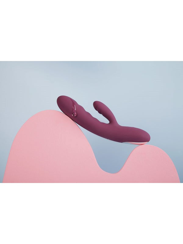 Svakom Avery Deep Thrusting Rabbit Vibrator with 8mm Thrust Depth - - Rabbit Vibrators