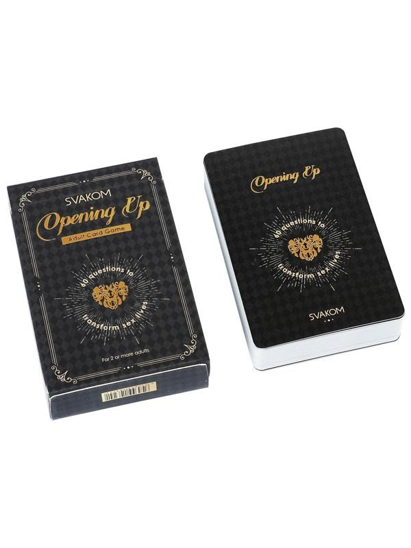Svakom Opening Up Adult Card Game Expert Developed Intimate Communication - - Sex Games, Coupons and Tricks