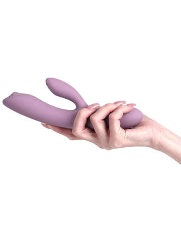 Svakom Trysta Neo G Spot Rabbit Vibrator Romantic Rose Rolling Ball Tech - Rabbit Vibrators
