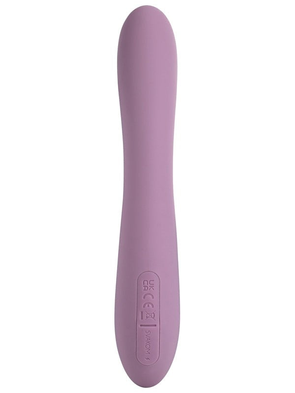 Svakom Trysta Neo G Spot Rabbit Vibrator Romantic Rose Rolling Ball Tech - - Rabbit Vibrators