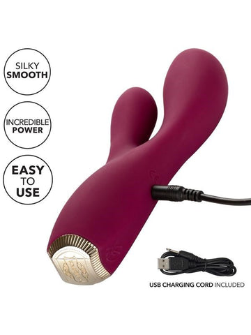 California Exotics Uncorked Cabernet 10 Functions Rabbit Vibrator - Rabbit Vibrators