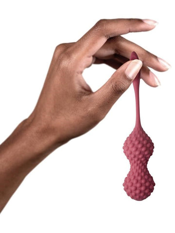 Rocks Off Unite Wellbeing 2 Piece Sensory Silicone Kegel Exerciser Set - Love Eggs and Kegel Exercisers