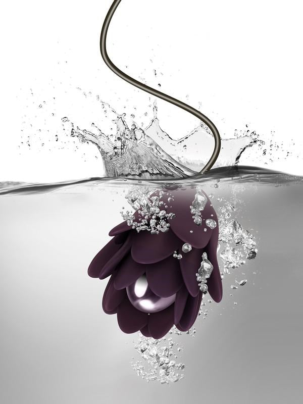 Rocks Off Zinnia Purple and Lilac Remote Control Bullet Vibrator Waterproof - - Personal Massagers